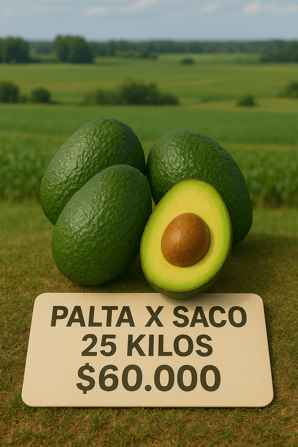palta x saco 25 kilos $60.000 en Melipilla